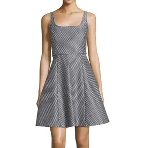 Theory Sleeveless A-Line Dress Trekana Textured Thick Fabric Size 4 Women's NWOT
